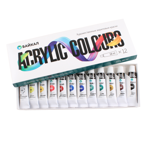 1 бакал_12цветов набор