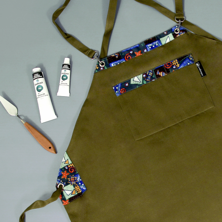 Фартук художника "Графика", р. 44-48