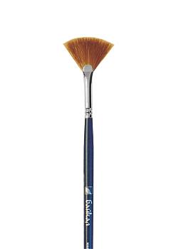 Кисть серии "Байкал" из волоса колонка, веерная, №04