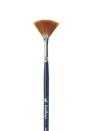 Кисть серии "Байкал" из волоса колонка, веерная, №04