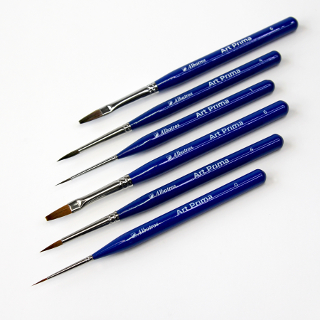 Кисть «Art Prima», микс соболь/синтетика, круглые №1