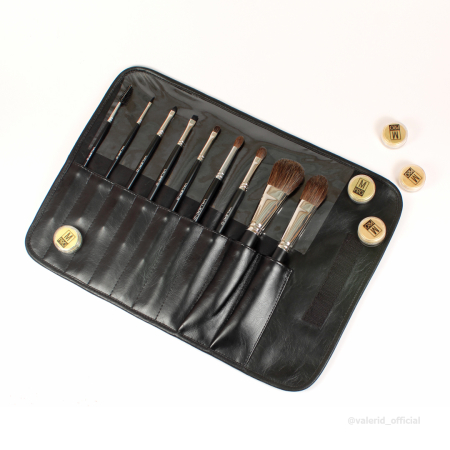 М92Н Набор из 9 кистей для макияжа в футляре 