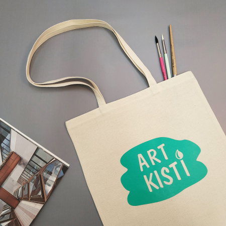 Шопер хлопковый Artkisti, 35х37 см