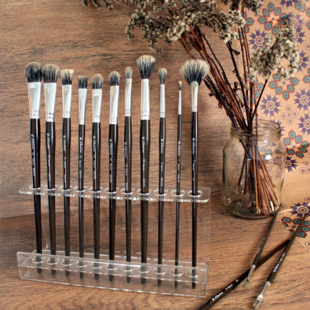 Кисть серии "Художник" из волоса барсука, круглая №7