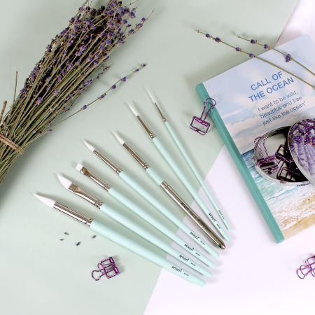 Кисть "Neon" синтетика, круглая складная №5